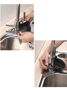 1 Bếp Nhà Tổ Chức Có Thể Điều Chỉnh Tích Tắc Bồn Rửa Miếng Bọt Biển Giá Đỡ Bếp Treo Rổ Thoát Nước Vật Dụng Nhà Bếp - Nhiều màu - Xem 4