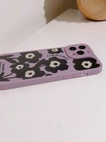 Floral Pattern Phone Case - Multicolor - View 2