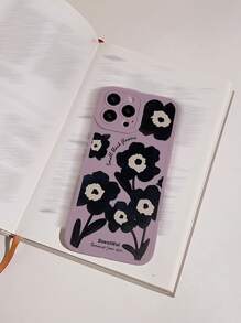 Floral Pattern Phone Case - Multicolor - View 6