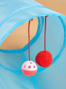 1入組素色貓隧道 - 藍色 - 查看 4