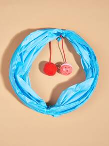 1入組素色貓隧道 - 藍色 - 查看 5