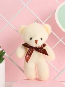 1pc Cartoon Bear Design Random Pet Plush Toy - Multicolor - View 2