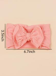 3 gói băng đô trang trí nơ cho bé - Nhiều màu - Xem 3