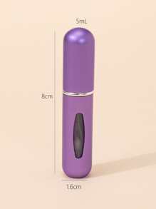 5ml Empty Perfume Subpackage Bottle,Refillable Perfume Atomizer Bottle, Mini Spray Bottles, Small Pocket Perfume Bottle, Scent Pump Case, Portable Empty Perfume Container For Travel, Living Room Home Bedroom Bathroom House Decor, Travel Stuff, Wedding, Party, Birthday, Gifts For Men Mom Dad Friends, New Years, Accessories, Funny Gift - Purple - View 4