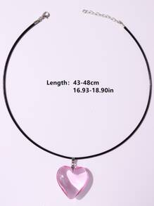 Mặt dây chuyền - Hồng - Xem 3