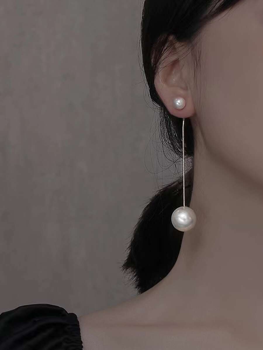 Bông tai lủng lẳng - Nhiều màu - Xem 1