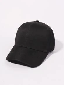 Einfarbige Baseballkappe