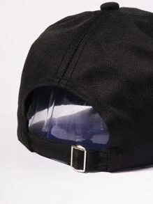 Einfarbige Baseballkappe