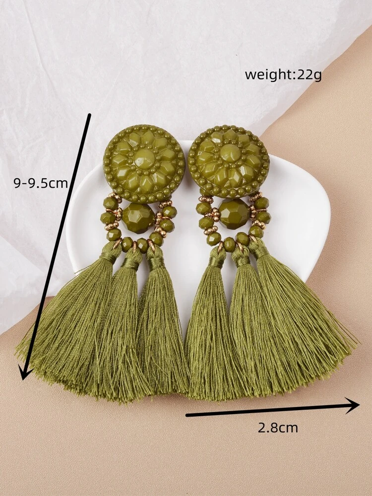 Tassel Drop Earrings