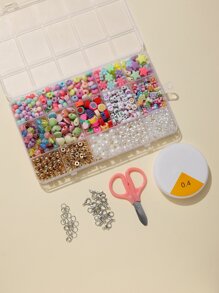 5入組/套釘珠DIY首飾配件套裝 - 彩色 - 查看 1