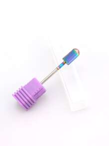 Broca para lima de uñas, 1 pieza de broca de acero de tungsteno para lima de uñas, herramientas de eliminación de manicura y pedicura para uñas de acrílico y gel, suministros de cuidado de uñas para el hogar y el salón, para eliminar rápidamente las uñas de acrílico y gel, suministros para uñas, herramientas para uñas, herramientas de arte de uñas, de vuelta a la escuela, uñas, herramientas para uñas postizas