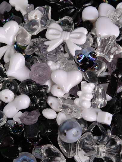 20g Cuentas con diseño de flor y lazo de moda para que las mujeres hagan joyas DIY para el Día de San Valentín