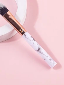 Brocha para base de diseño de moda Brochas de maquillaje de buena calidad para la cara - Blanco - Ver 5