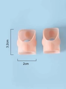 2 pièces Ongle Incarné Protecteur Couverture , Ongle De Main Orteil Manucure , Anti-Usure Incarné Ongle Rainure Autocollants , Soin Des Pieds Outil