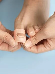2 pièces Ongle Incarné Protecteur Couverture , Ongle De Main Orteil Manucure , Anti-Usure Incarné Ongle Rainure Autocollants , Soin Des Pieds Outil