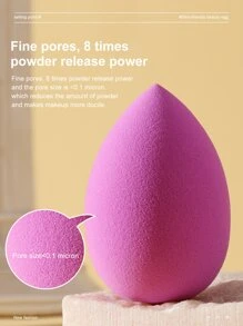 2PCS Makeup Sponge,Suitable For Cream & Powder Concealer, Loose Powder Makeup Applicator - Multicolor - View 4