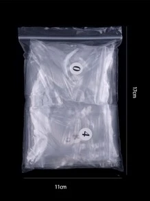 使用540入組長棺材透明空心假指甲家用DIY美甲沙龍美甲延長片立即升級您造型 - 無色 - 查看 5