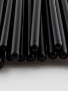 20pcs Supergrip Powder Makeup Brush Set,Brush Set,Makeup Brush Kit,Make Up Brush Set,Make Up Set Complete,Makeup Brush Set,Complete Makeup Kit,Brush Kit,Brushes Makeup Set,Makeup Gift Set - Black - View 4