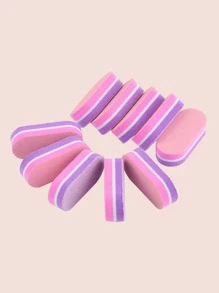 20入組100/180砂磨塊銼海綿指甲拋光器專業美甲工具適用於丙烯酸指甲護理最佳天然指甲護理 - 彩色 - 查看 5