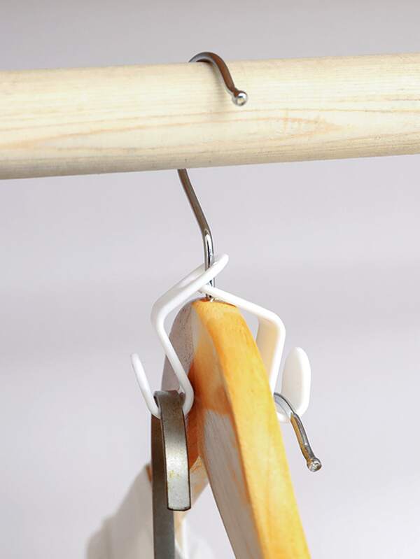 10pcs Mini Clothes Hanger Connector Hooks, Magic Hanger Hooks, Heavy