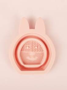 1入組晾乾網紗籃子和1入組矽膠磨砂膏墊粉色 - 粉色 - 查看 3