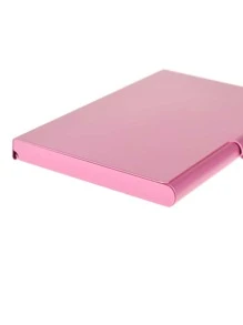 1 pieza Tarjetero unicolor - Rosa - Ver 5