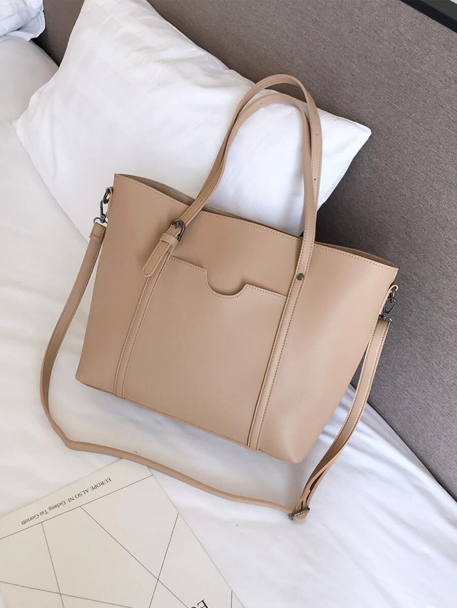 Túi Xách tay Nữ - Màu Khaki - Xem 1