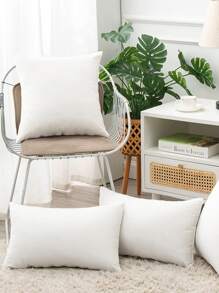 1 pièce unicolore Housse de coussin sans moderne tissu Housse de coussin décorative pour domicile