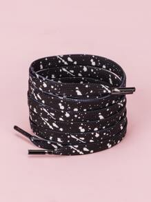 2入組雙色黑色和白色鞋配件適用於靴子 - 黑與白 - 查看 2