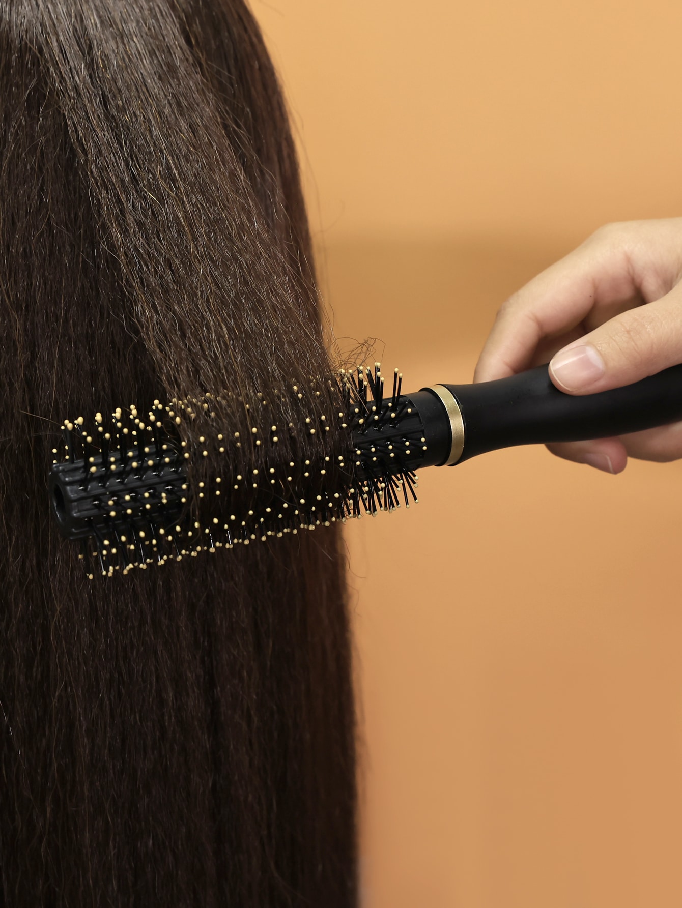 مشط شعر محمول قطعة واحدة بتصميم وسادة هوائية، مناس...