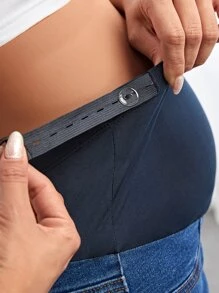 SHEIN Maternity Adjustable Waist Skinny Jeans