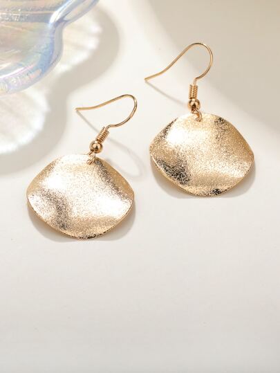 أقراط قطرة دائرية