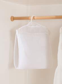 1 pieza Cesta seca de ducha de malla blanco secado poliéster para doméstico - Blanco - Ver 3