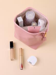1pc Slogan Graphic Makeup Bag Storage Makeup Organizer Makeup Case