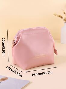 1pc Slogan Graphic Makeup Bag Storage Makeup Organizer Makeup Case