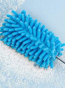 1入組藍色除塵器雪尼爾家用可伸縮除塵刷