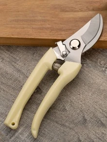 1入組套不銹鋼園藝剪刀多功能園林修枝剪 - 黃色 - 查看 2