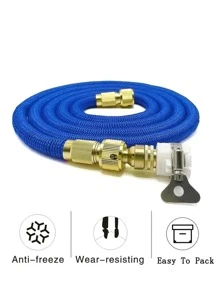 5入組/套TPE園藝軟管現代藍色花園園藝軟管 - 藍色 - 查看 4