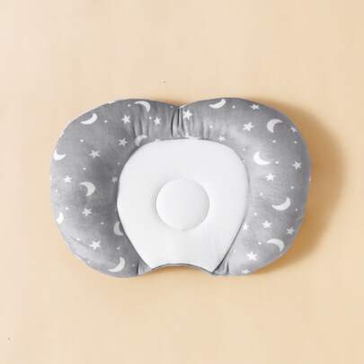 momscare 1 chiếc gối mềm họa tiết sao và trăng cho bé, quà tặng ngày Valentine