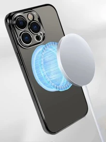 Hadaasi 黑色电镀磁性拉丝 TPU 手机壳，内置镜头保护膜，超薄，兼容 Apple 17 Pro/17 Pro Max/17 Air/17/16 Pro/16 Pro Max/16 Plus/16/15 Pro/15 Pro Max/15 Plus/15/14 Pro/14 Pro Max/14 Plus/14/13 Pro/13 Pro Max/13/12 Pro/12 Pro Max/12/11 Pro Max/11/11 Pro 防水防震防摔防刮 - 黑色 - 查看 9