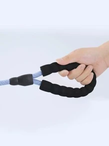 1pc Geometric Pattern Pet Harness & 1pc Leash - Baby Blue - View 5