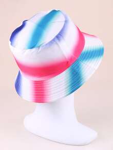 Sombrero cubo con estampado de ombré - Multicolor - Ver 5