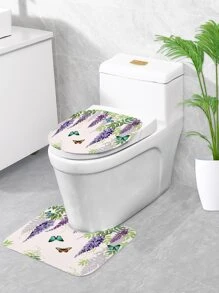 1 In Hoa Thảm Nhà Tắm Hoặc 1 Màn Tắm Hiện Đại In Hoa Thảm Vệ Sinh Cho Nhà Tắm - Nhiều màu - Xem 2