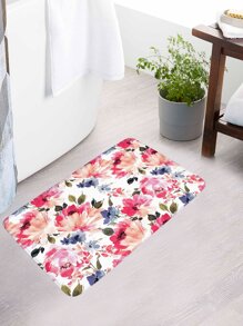 1 PC Polyester Thảm Tắm Hoặc 1 Màn Tắm Họa Tiết Hoa Thảm Vệ Sinh Hoặc 1 Màn Tắm Cho Phòng Tắm - Nhiều màu - Xem 2