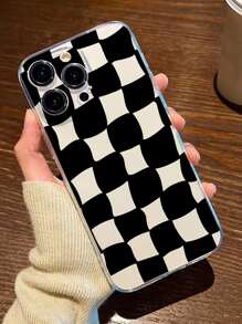 etui na telefon w kratkę - Wielokolorowe - Zobacz 1