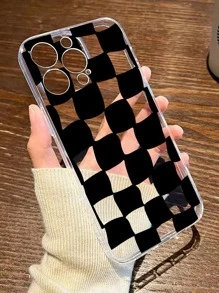 etui na telefon w kratkę - Wielokolorowe - Zobacz 2