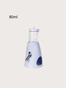 80ml小型寵物飲水瓶,適用於倉鼠,具備防漏滾珠設計及隨機顏色底座 - 彩色 - 查看 6