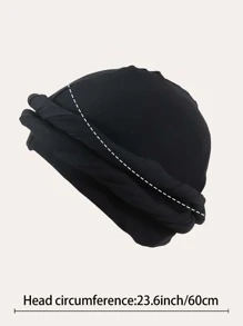 Quấn đầu rắn cho nam - màu đen - Xem 3