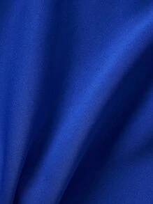 Manfinity EMRG 男士標語圖案T恤 - 寶藍色 - 查看 7