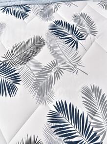 1入組大豆纖維印花夏季被子/ac 毛毯 - 白色 - 查看 6